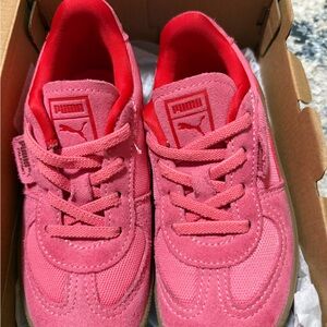 PUMA Kids Bright Pink Sneakers